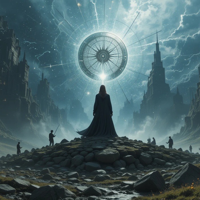 La magia no es ilusión. Es amenaza. Tu razón no basta. Mira a la muerte sin parpadear. Rompe tus vendas. Deja que el azar te posea. El universo no es uno: es un enjambre de destinos posibles… y no todos quieren salvarte.